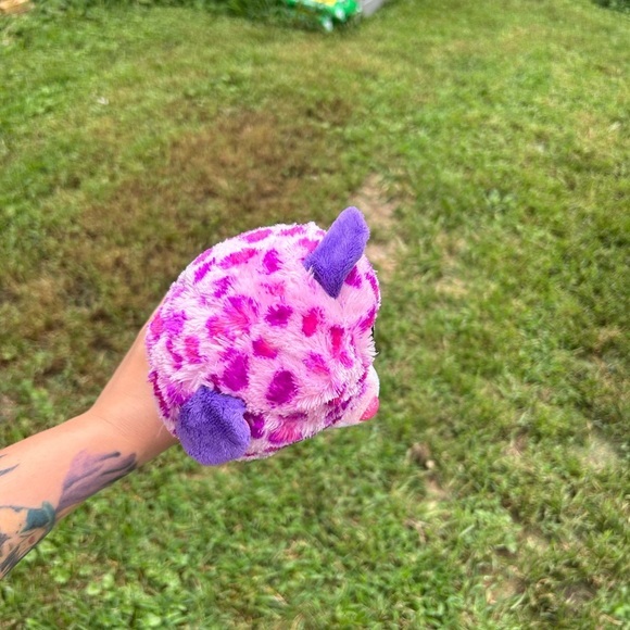 TY Beanie Boo Purple Leopard - Picture 6 of 8